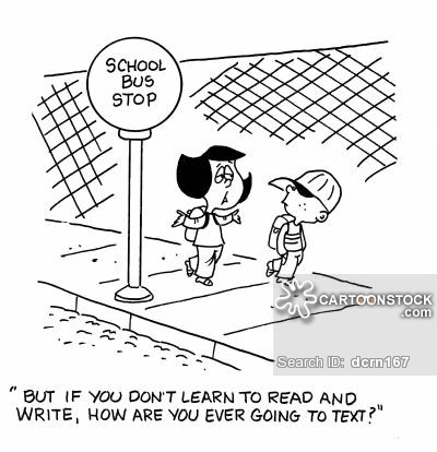 '...how are you ever going to text.'