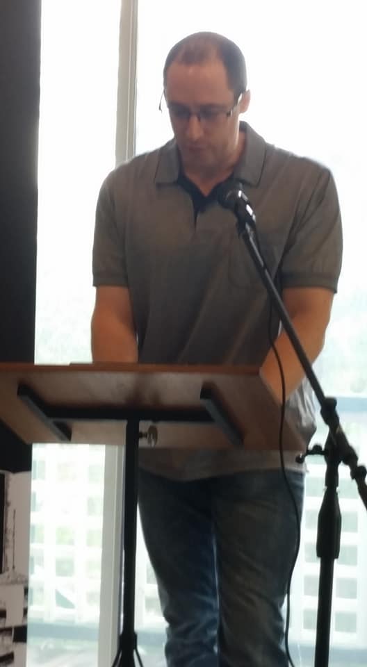 Reading Anne's story at KSP Open day 2018