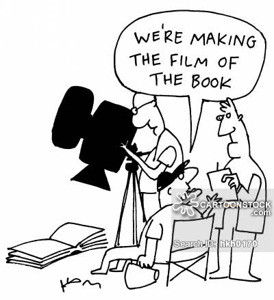 'We are making a film of the book.'